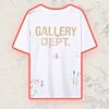 Lanvin x Gallery Dept. Logos Printed T-Shirt With Paint Marks White (HẾT HÀNG)