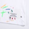 Lanvin x Gallery Dept. Logos Printed T-Shirt With Paint Marks White (HẾT HÀNG)