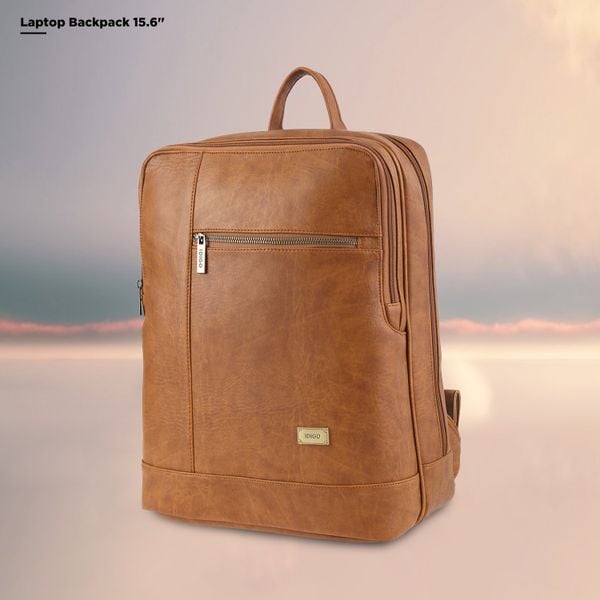 Balo laptop 15.6” unisex chi tiết khoá kéo cá tính IDIGO UBP2-519-00 đại diện