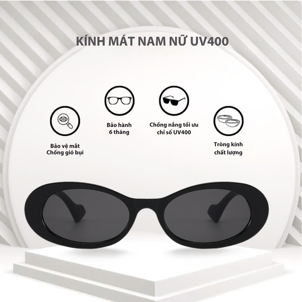  Mắt kính nam gọng kính nhựa, kính râm nữ chống tia UV400 Jaliver Yong SP - 1777 