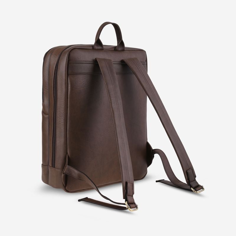 Balo da nam nữ đựng laptop 15.6 inch, ba lô công sở phom rộng, nhiều ngăn IDIGO UBP2 - 519 - 00