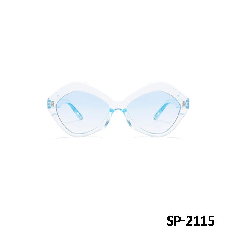 Mắt kính mát nữ đa giác gọng kính nhựa UV400 Jaliver Young SP - 2115