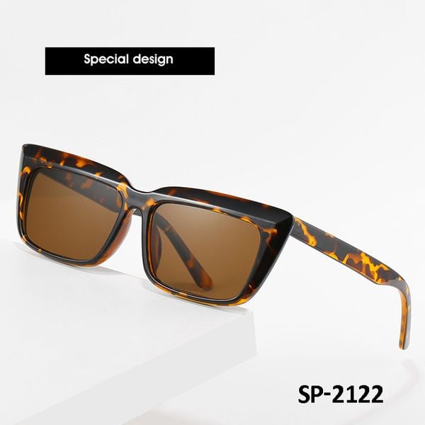  Kính thời trang nam gọng kính nhựa, kính mát nữ mắt mèo UV400 Jaliver Young SP - 2122 