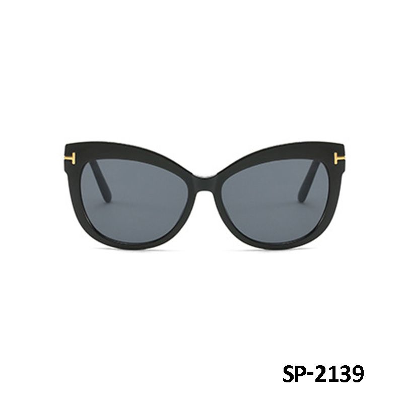 Kính nữ thời trang gọng kính nhựa UV400 Jaliver Young SP - 2139, kính râm nữ mắt mèo cá tính