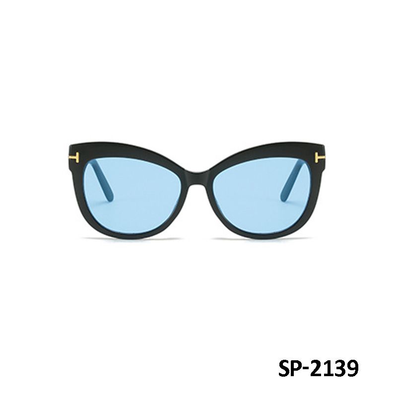 Kính nữ thời trang gọng kính nhựa UV400 Jaliver Young SP - 2139, kính râm nữ mắt mèo cá tính