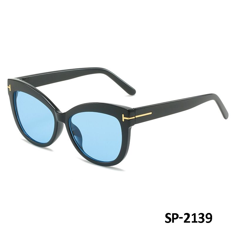 Kính nữ thời trang gọng kính nhựa UV400 Jaliver Young SP - 2139, kính râm nữ mắt mèo cá tính