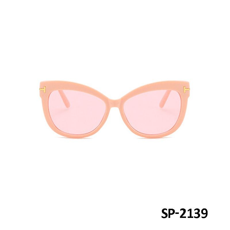 Kính nữ thời trang gọng kính nhựa UV400 Jaliver Young SP - 2139, kính râm nữ mắt mèo cá tính