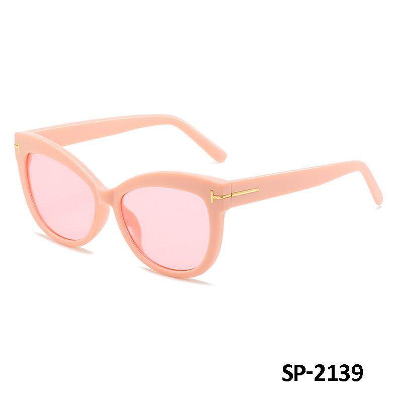 Kính nữ thời trang gọng kính nhựa UV400 Jaliver Young SP - 2139, kính râm nữ mắt mèo cá tính