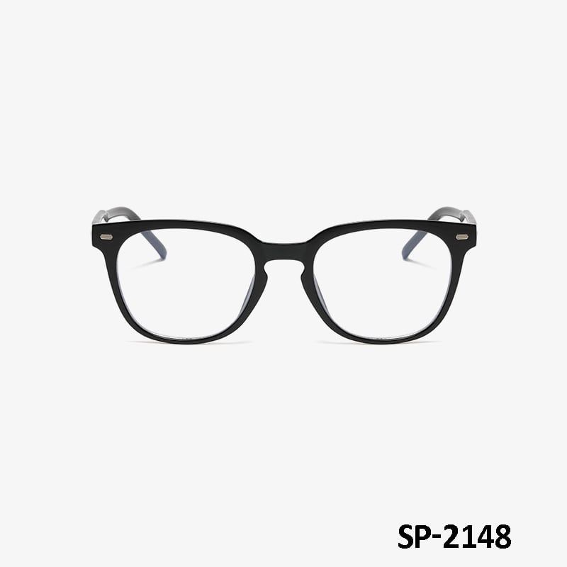 Mắt kính mát nam nữ vuông gọng kính nhựa UV400 Jaliver Young SP - 2148