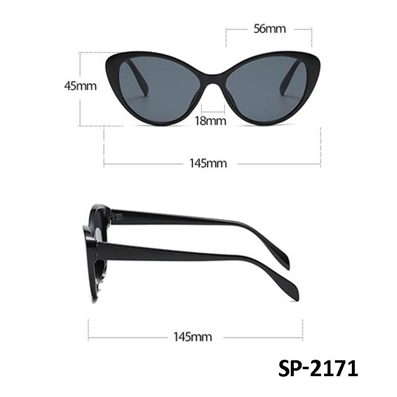 Kính râm nữ chống tia UV400 Jaliver Young SP - 2171, kính thời trang nam gọng kính nhựa