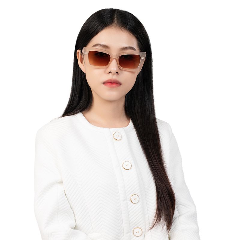 Mắt kính mát nam nữ hình bướm gọng kính nhựa UV400 Jaliver Young SP - 1285