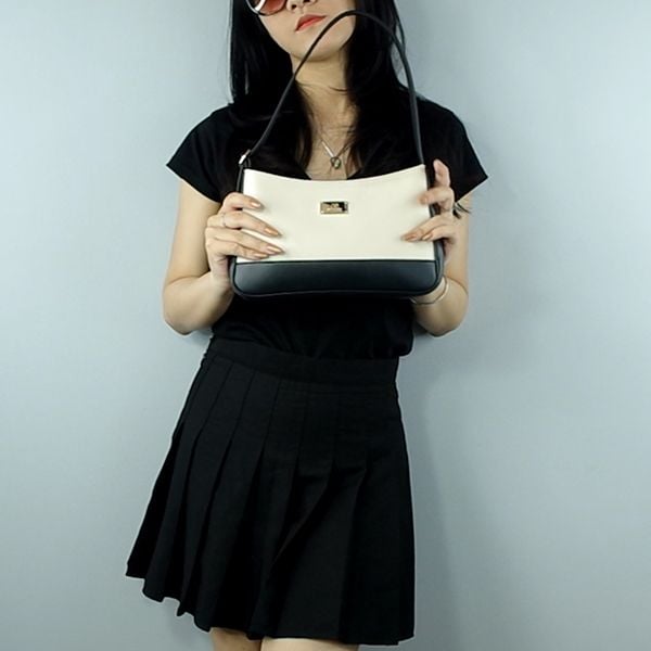  Túi da đeo vai nữ dáng chữ nhật phối màu JO BY IDIGO FB2 - 2001 - 00 