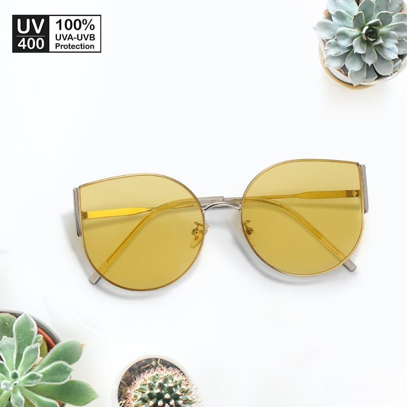 Kính mát thời trang UV400 nữ mắt mèo Jaliver Young SM - 6005N