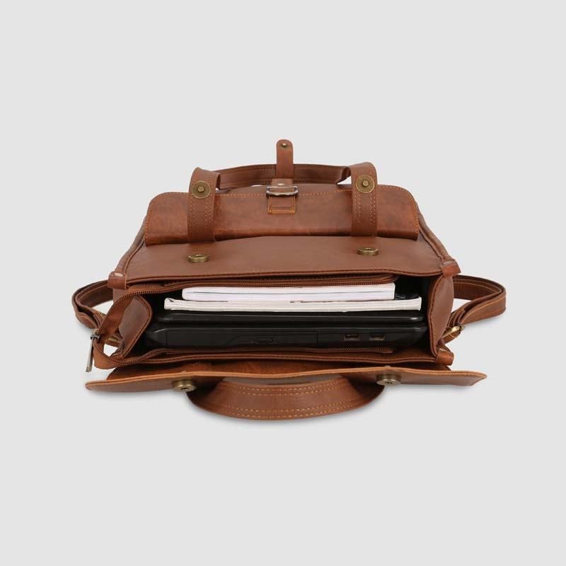 Balo da nam nữ đựng laptop 14inch nhỏ gọn IDIGO UBP2 - 515, balo công sở đựng tài liệu A4 cao cấp