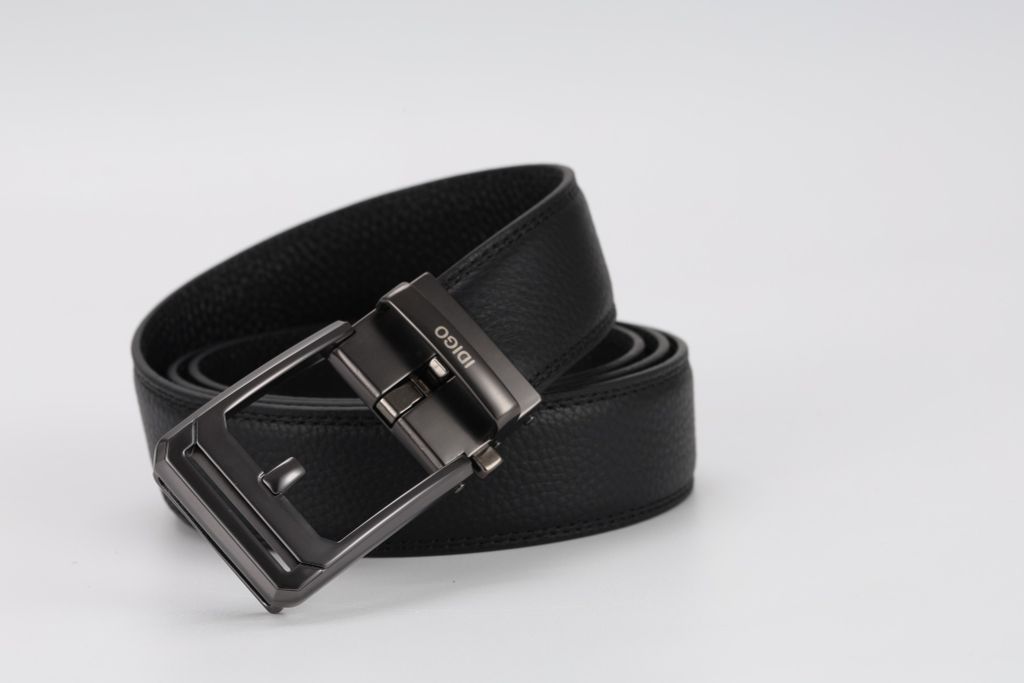 Thắt Lưng Nam Da Thật IDIGO MD1 - 6006 Màu Đen