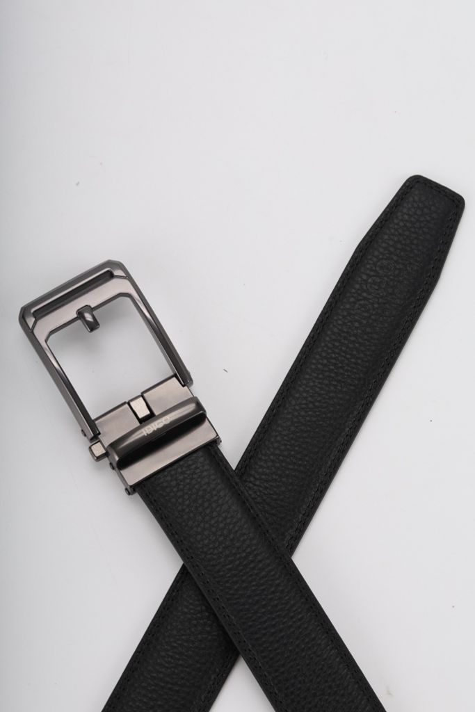 Thắt Lưng Nam Da Thật IDIGO MD1 - 6006 Màu Đen