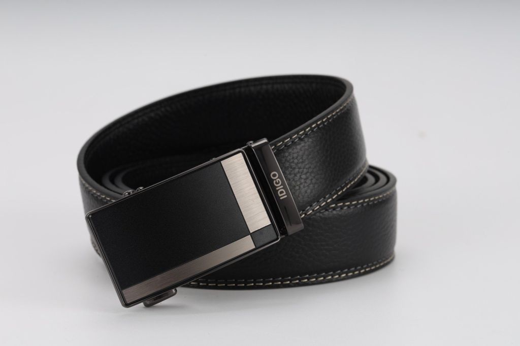 Thắt Lưng Nam Da Thật IDIGO MD1 - 6005 Màu Đen