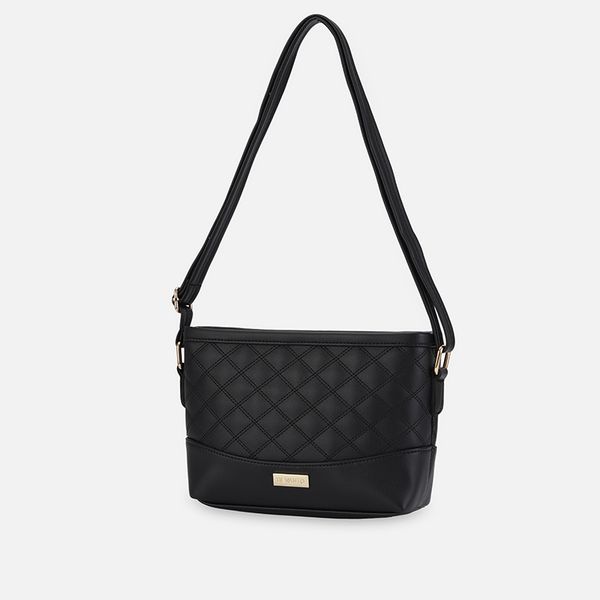 Túi đeo chéo đi chơi hoạ tiết chần trám, túi đeo vai công sở nữ DEVANTO FB2 - 3511D