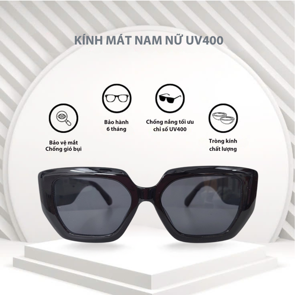  Kính mát nữ thời trang hình bướm, kính nữ gọng nhựa UV400 Jaliver Young SP - 2170 