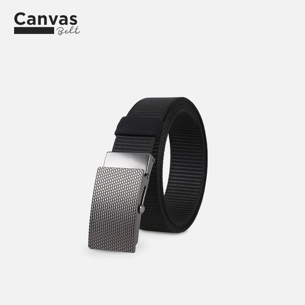 Thắt lưng nam vải dù canvas IDIGO MD1-3001 Màu Đen hình đại diện