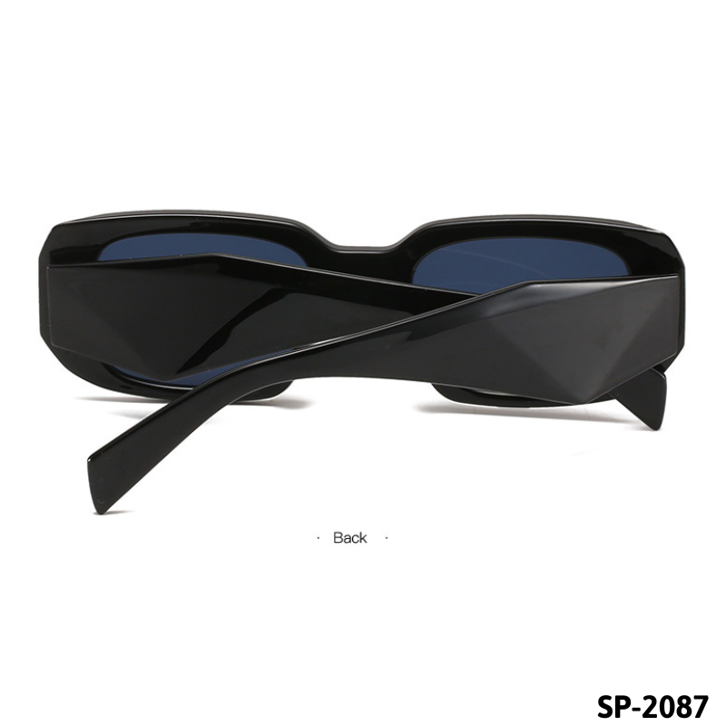Mắt kính mát nam nữ đa giác gọng kính nhựa UV400 Jaliver Young SP - 2087