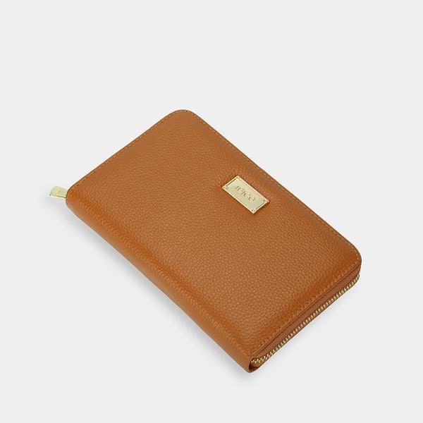  Ví nữ da thật cầm tay, ví da nam nữ nhiều ngăn, đựng vừa passport tích hợp công nghệ RFID Blocking IDIGO FW1 - 4311 