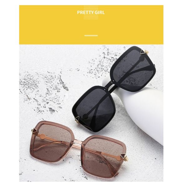 Mắt kính mát nữ đa giác gọng kính nhựa trang trí viền UV400 Jaliver Young SP – 1046 hình nsx 2