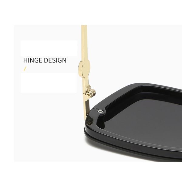 Mắt kính mát nữ đa giác gọng kính nhựa trang trí viền UV400 Jaliver Young SP – 1046 hình nsx 5