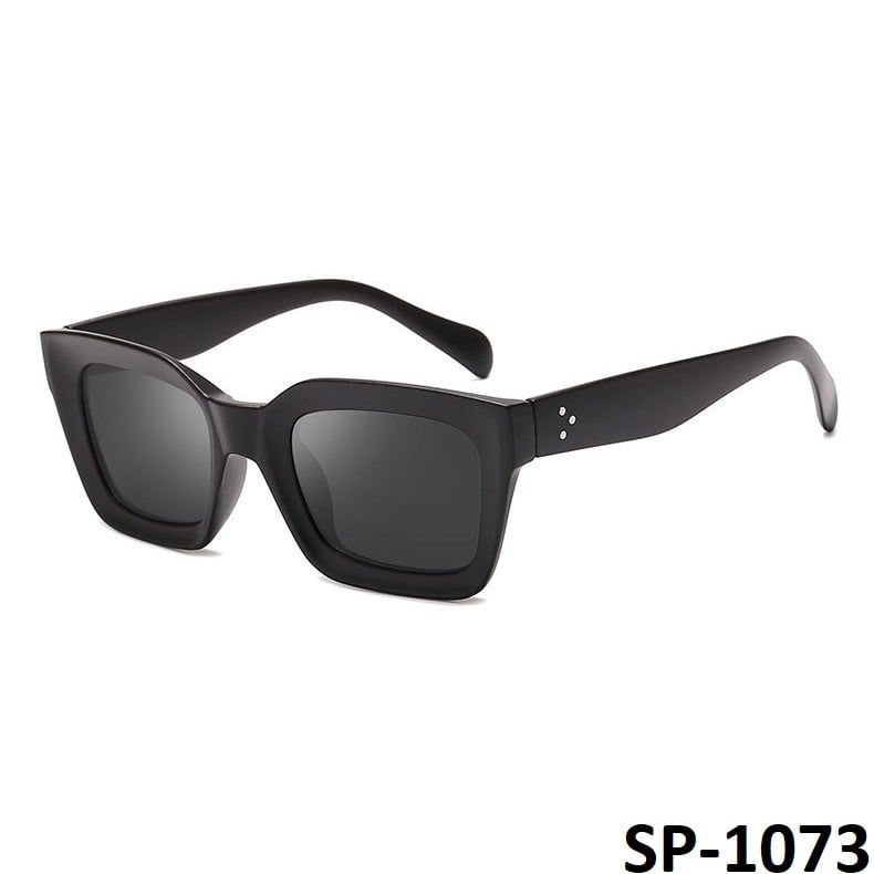 Mắt kính nam thời trang vuông gọng kính nhựa, kính râm nữ chống tia UV400 Jaliver Young SP - 1073