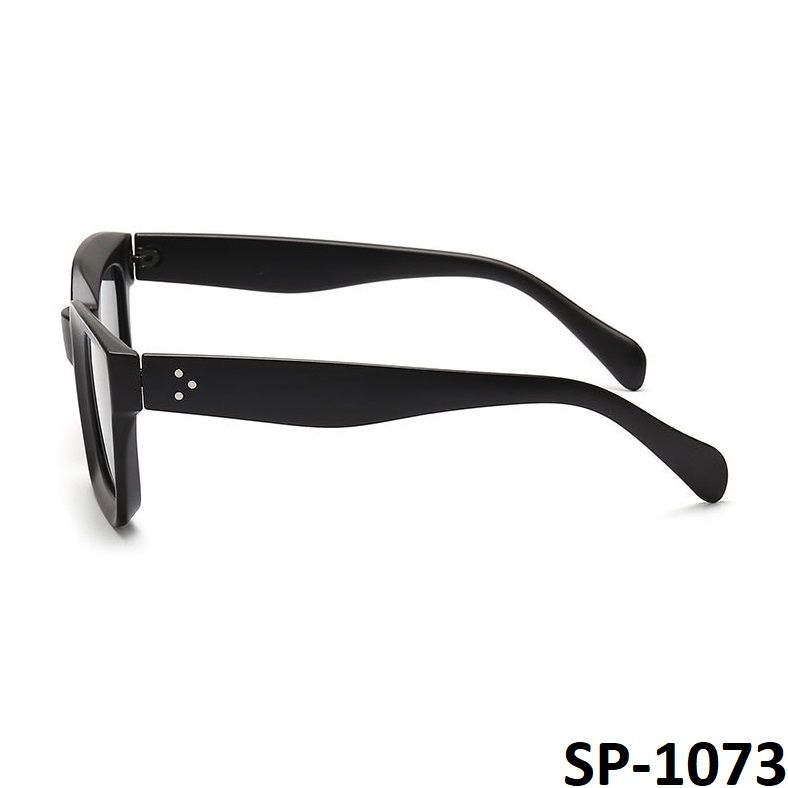 Mắt kính nam thời trang vuông gọng kính nhựa, kính râm nữ chống tia UV400 Jaliver Young SP - 1073