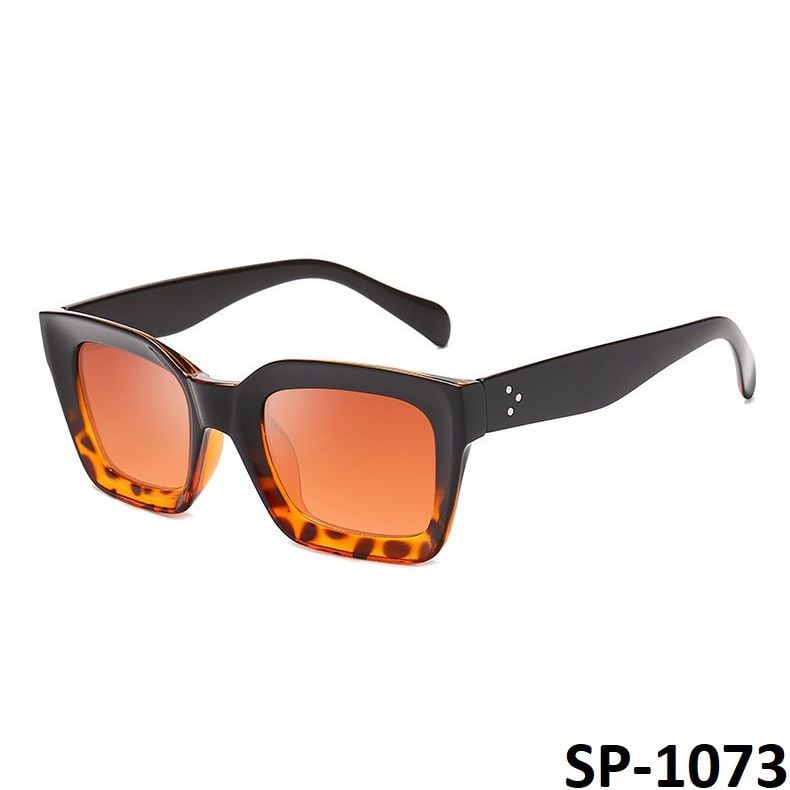 Mắt kính nam thời trang vuông gọng kính nhựa, kính râm nữ chống tia UV400 Jaliver Young SP - 1073