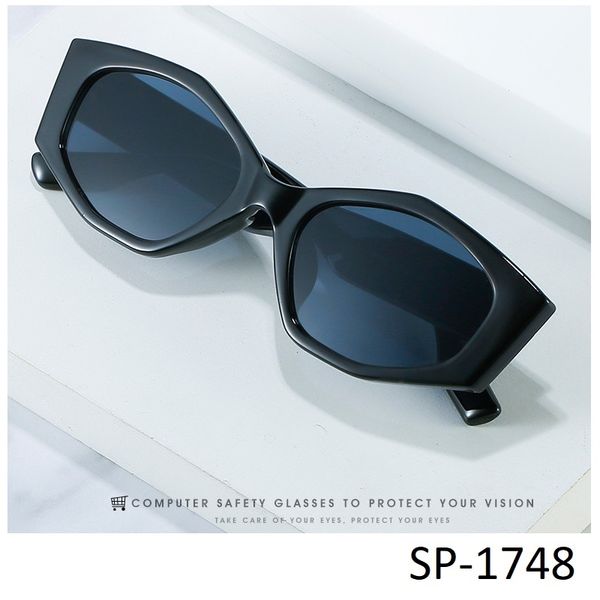  Kính nam thời trang gọng kính nhựa, kính mát nữ mắt mèo năng động UV400 Jaliver Young SP - 1748 
