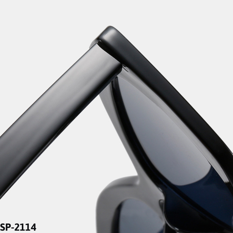 Mắt kính mát nam nữ đa giác gọng kính nhựa UV400 Jaliver Young SP - 2114