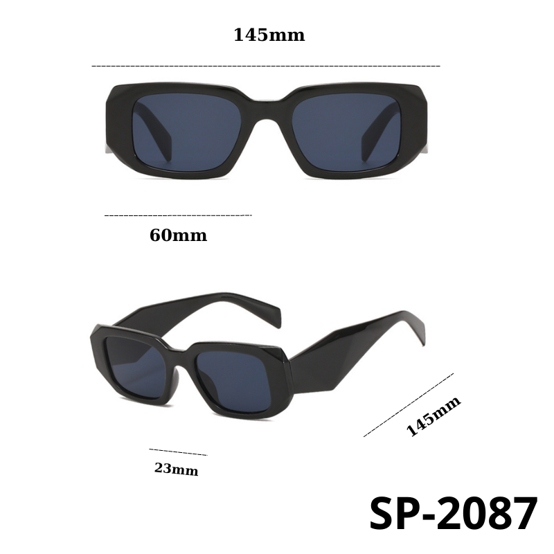 Kính mát nữ phom đa giác, kính thời trang nam gọng kính UV400 Jaliver Young SP - 2087