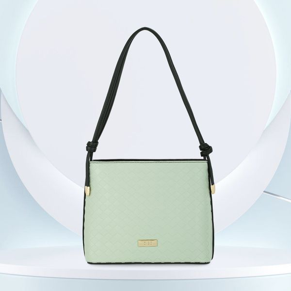 Túi đeo vai đi chơi hoạ tiết dập nổi, túi xách công sở nữ phom đứng IDIGO FB2 - 2016 hình đại diện