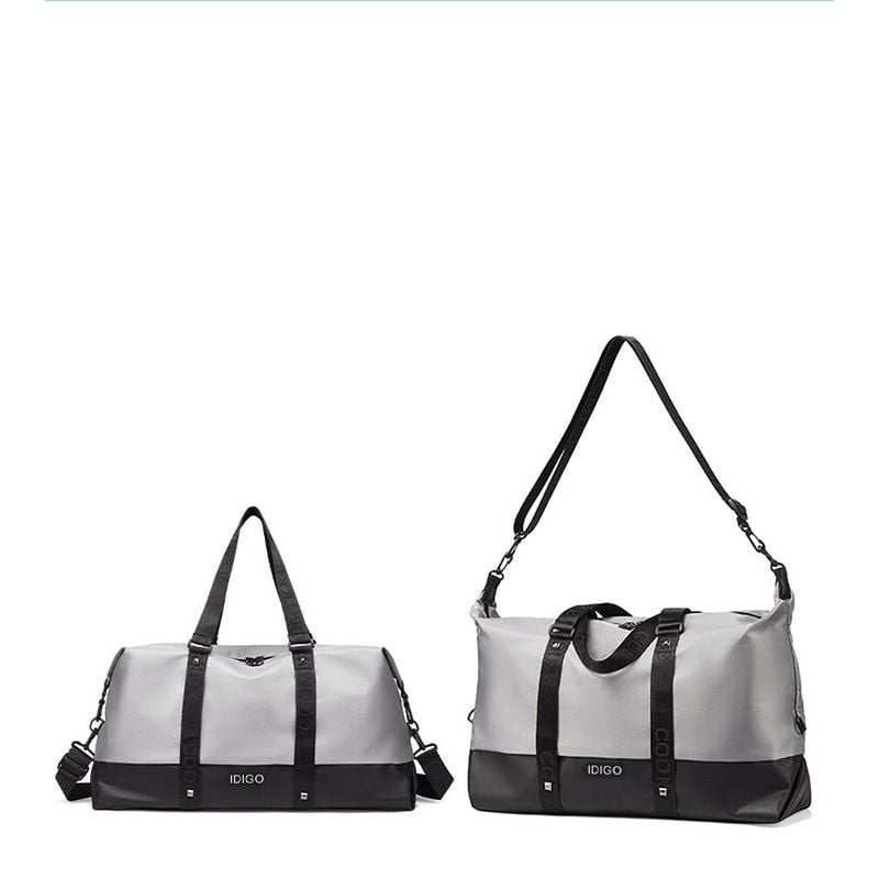 Túi xách nữ đeo vai du lịch đa năng, túi tập gym / yoga siêu nhẹ, túi đeo vai đi bơi vải oxford chống thấm IDIGO UF6 - 4324