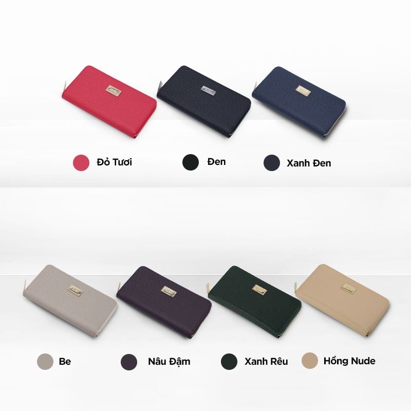 Ví nữ dài cầm tay IDIGO FW2 - 302