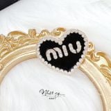  Cài áo hình trái tim đính đá - AB011 