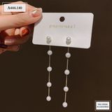  BÔNG TAI CHUỖI NGỌC A444 