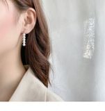  BÔNG TAI CHUỖI NGỌC A458 