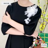  HOA CÀI ÁO BÔNG HOA TO A413 