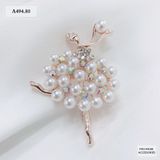  CÀI ÁO VŨ CÔNG ĐÍNH NGỌC A494 