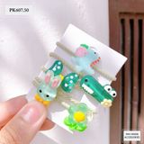  SET 5 DÂY CỘT TÓC HÌNH THÚ - PK607 