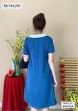  ĐẦM SUÔNG CỔ NỚ TÚI NHÚN - D1783 