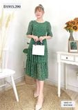  ĐẦM HOA TAY LỠ KÈM DÂY CỘT EO - D1915 