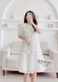  Đầm babydoll tiểu thư dáng xoè - D2378 