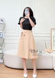  Chân váy dài công sở dây liền sau lưng - D2463 