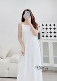  Đầm xốp 2 dây kiểu dáng maxi - D2438 