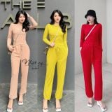  Set bộ thun áo cổ tròn dài tay - D2639 