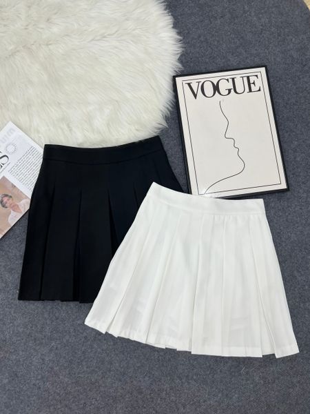  Chân váy xếp ly form ngắn - D2696 